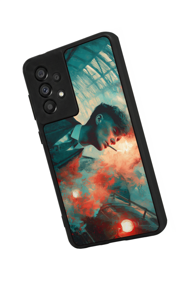 Samsung Galaxy A73 Uyumlu Peaky Blinders Tasarımlı Glossy Premium Kılıf