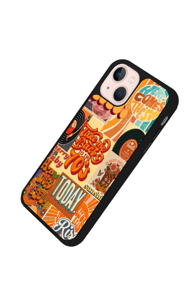 iPhone 13/14 Uyumlu Poster Tasarımlı Glossy Premium Kılıf