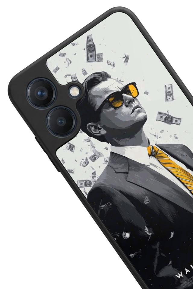 Samsung Galaxy A07 Uyumlu TheWolf Tasarımlı Glossy Premium Kılıf