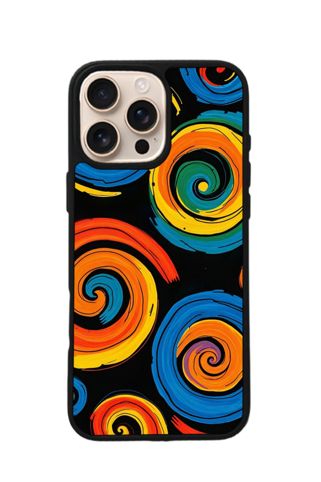 iPhone 14 Pro Max Uyumlu Abstract Tasarımlı Glossy Premium Kılıf