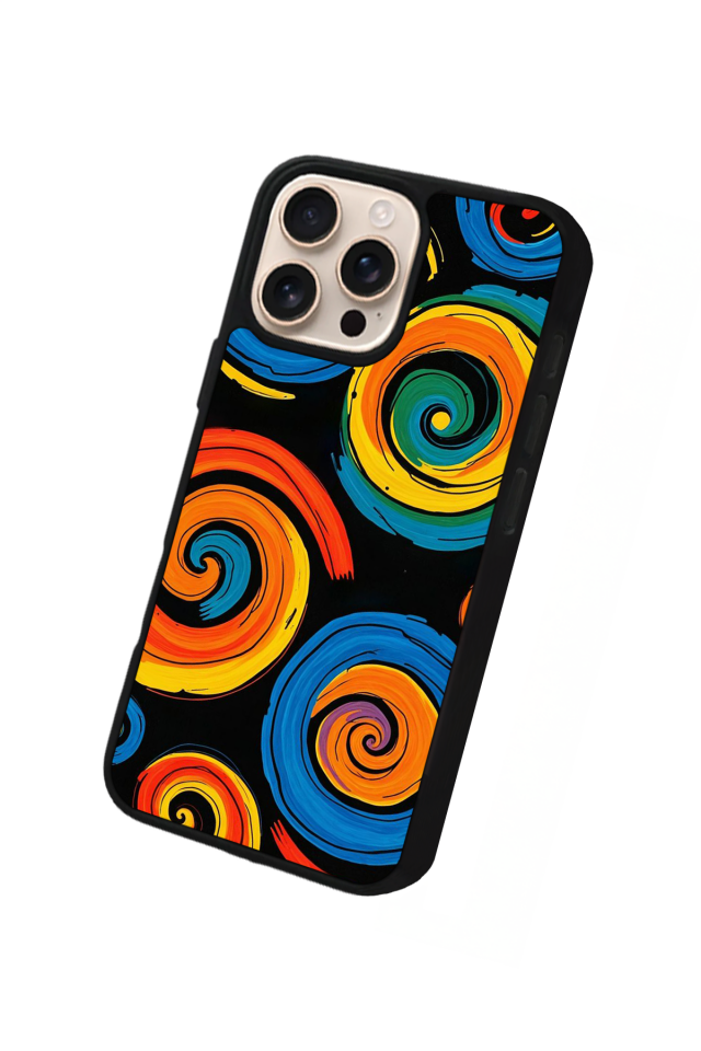 iPhone 14 Pro Max Uyumlu Abstract Tasarımlı Glossy Premium Kılıf