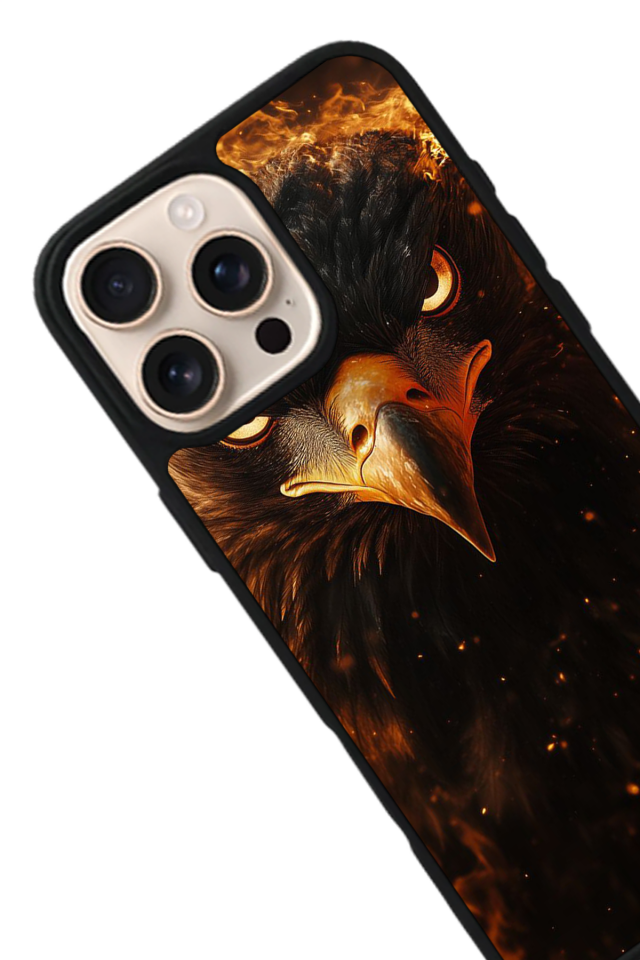 iPhone 16 Pro Uyumlu Besiktas Tasarımlı Glossy Premium Kılıf