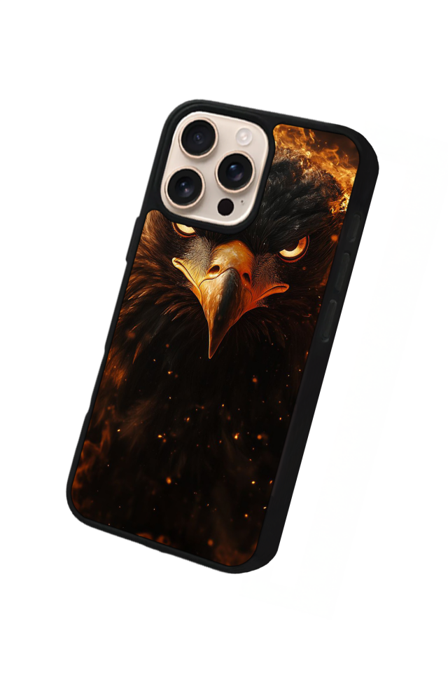 iPhone 16 Pro Uyumlu Besiktas Tasarımlı Glossy Premium Kılıf