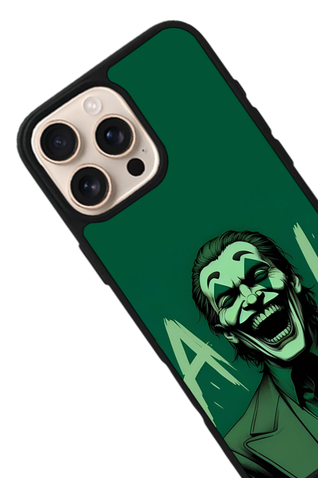 iPhone 15 Pro Uyumlu Joker Tasarımlı Glossy Premium Kılıf