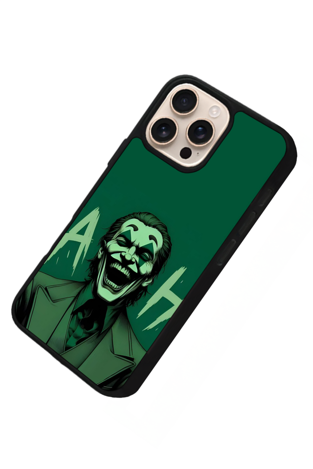 iPhone 15 Pro Uyumlu Joker Tasarımlı Glossy Premium Kılıf