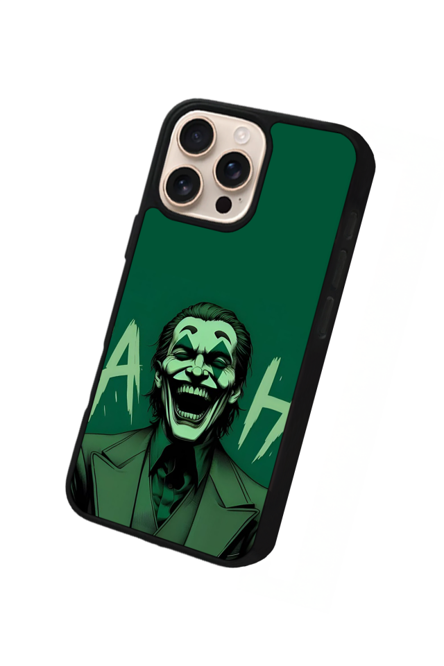 iPhone 15 Pro Uyumlu Joker Tasarımlı Glossy Premium Kılıf