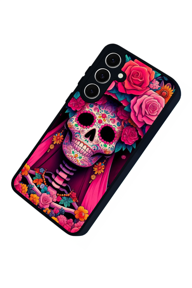 Samsung Galaxy A16 Uyumlu KuruKafa Tasarımlı Glossy Premium Kılıf