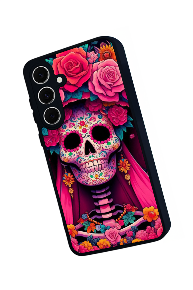 Samsung Galaxy A16 Uyumlu KuruKafa Tasarımlı Glossy Premium Kılıf