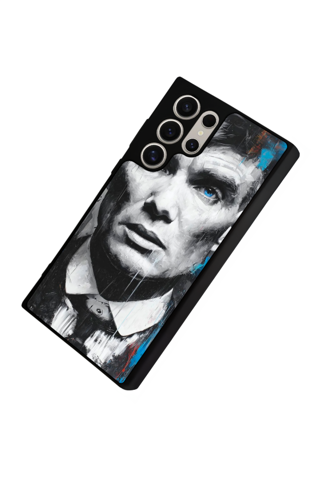 Samsung Galaxy S22 Ultra Uyumlu Peaky Blinders Tasarımlı Glossy Premium Kılıf