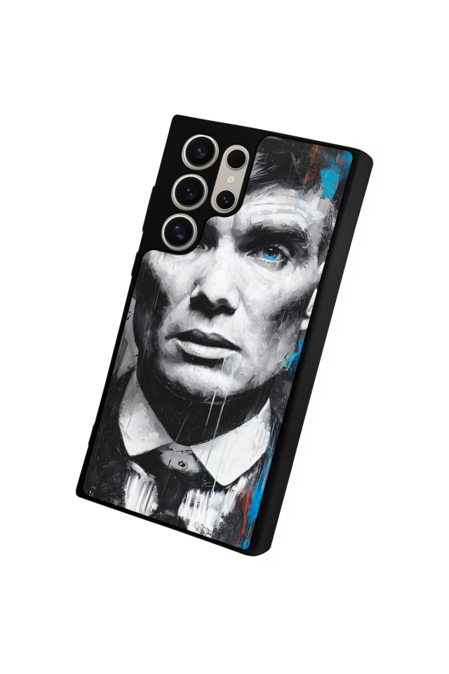 Samsung Galaxy S22 Ultra Uyumlu Peaky Blinders Tasarımlı Glossy Premium Kılıf