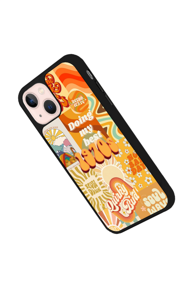 iPhone 13/14 Uyumlu Poster Tasarımlı Glossy Premium Kılıf