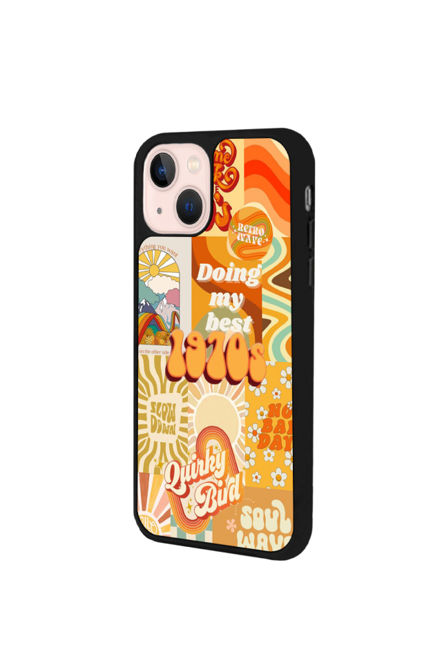 iPhone 13/14 Uyumlu Poster Tasarımlı Glossy Premium Kılıf