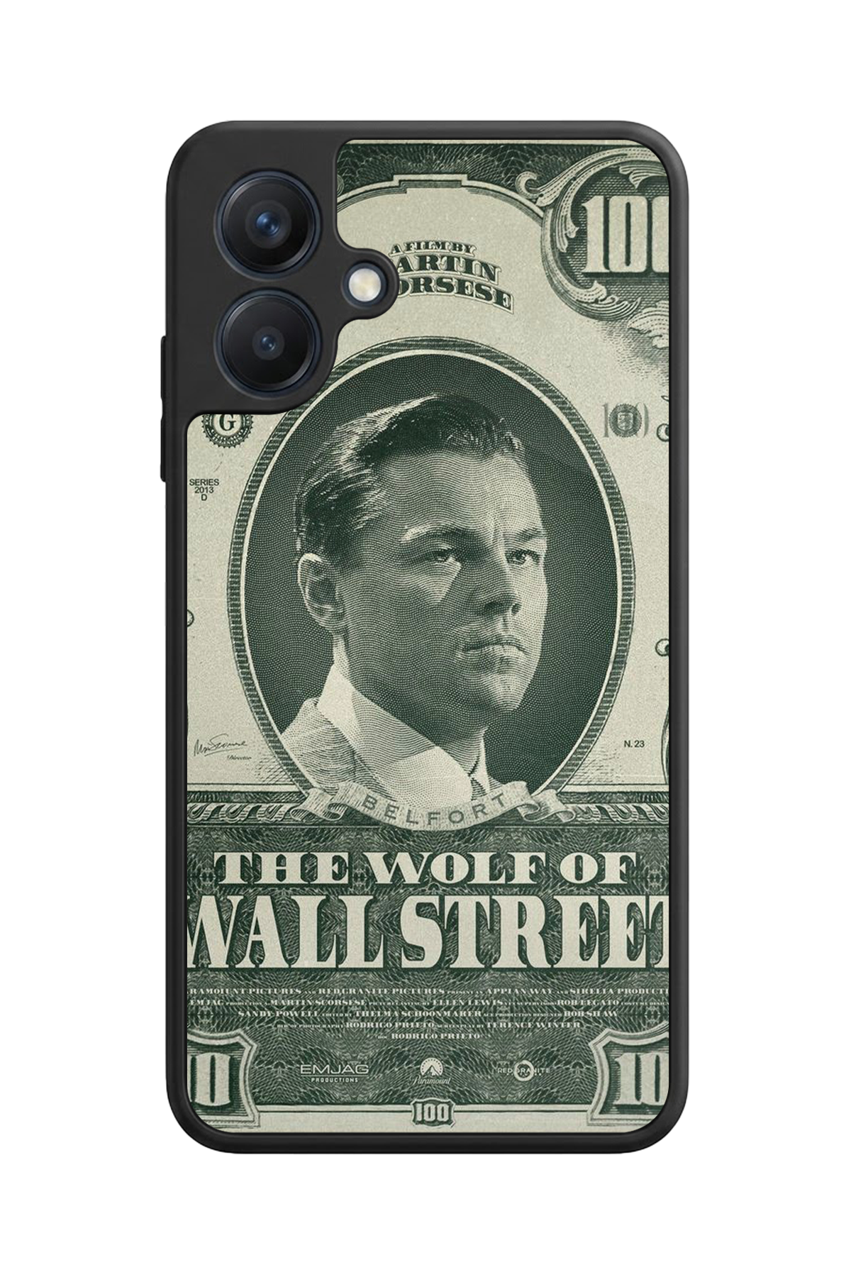 Samsung Galaxy A07 Uyumlu TheWolf Tasarımlı Glossy Premium Kılıf