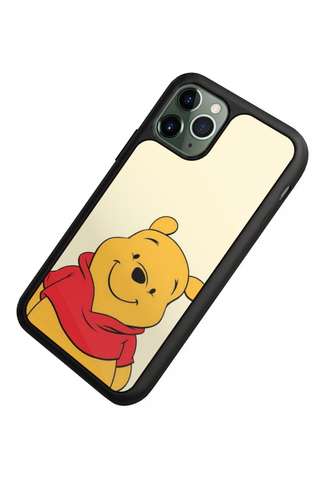 iPhone 11 Pro Max Uyumlu Winnie Tasarımlı Glossy Premium Kılıf