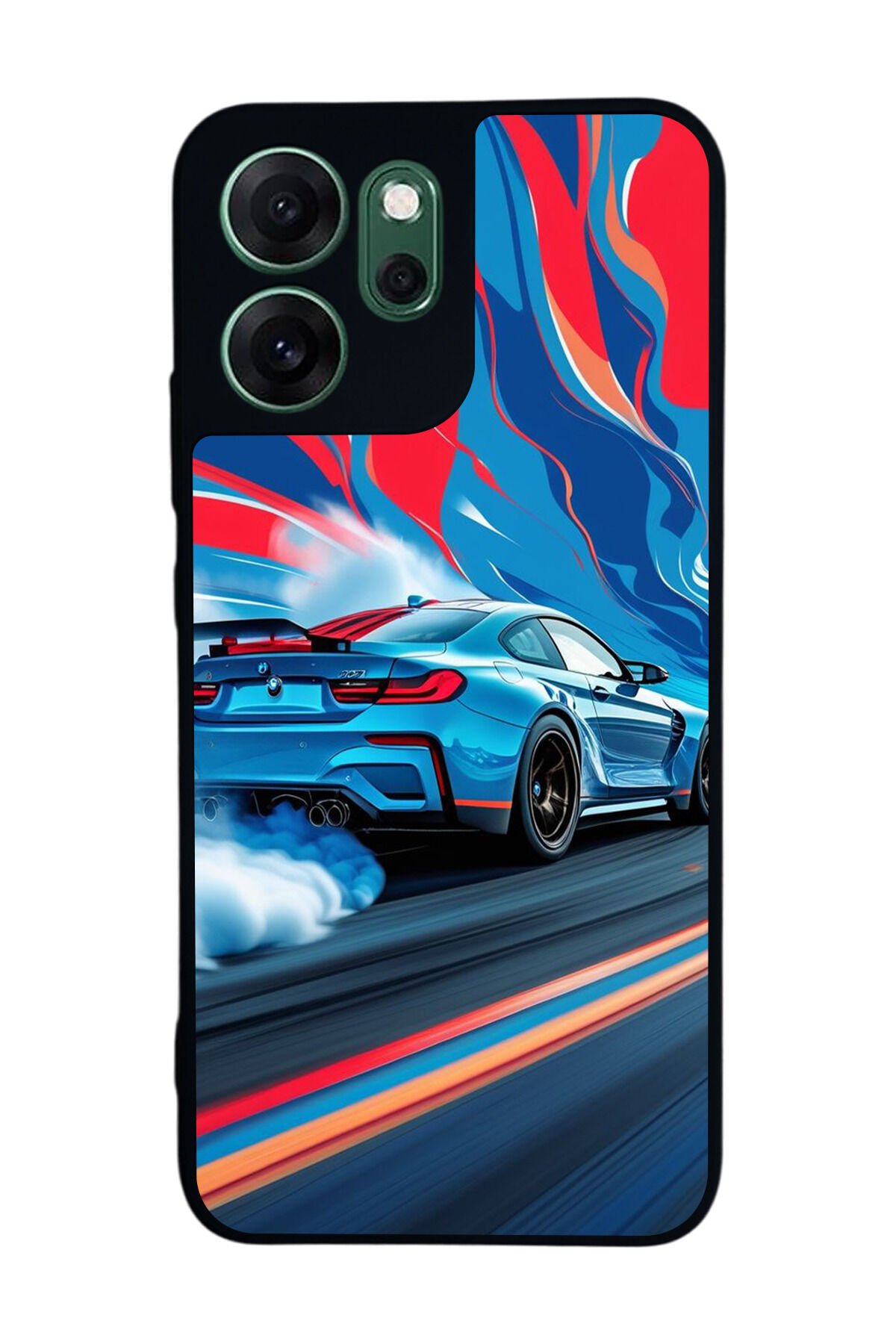 Oppo Reno 14F Uyumlu BMW Tasarımlı Glossy Premium Kılıf