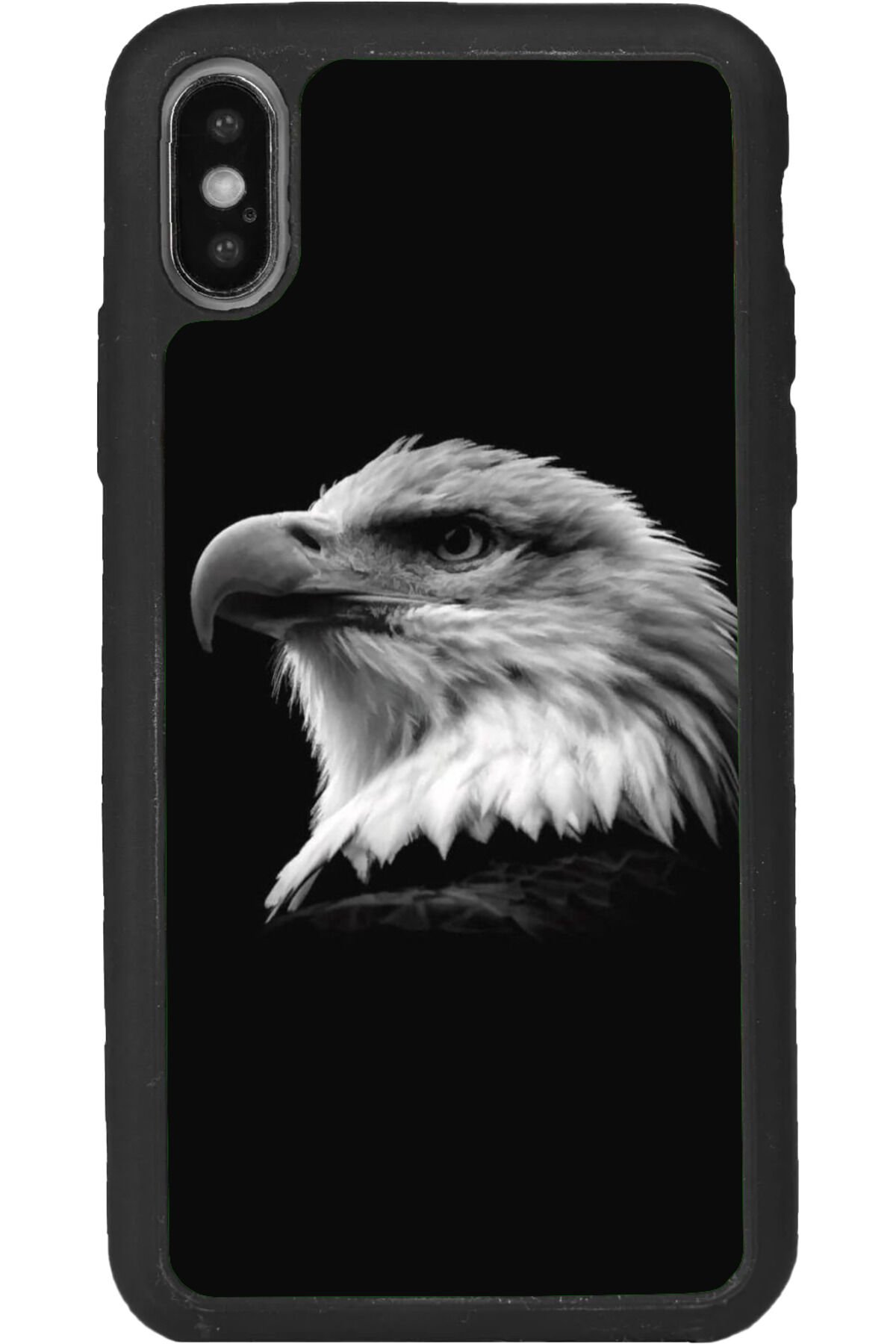 iPhone XS Max Uyumlu Mat Siyah uyumlu Kılıf – Yumuşak Silikon, Koruyucu, Şok Emici Kapak