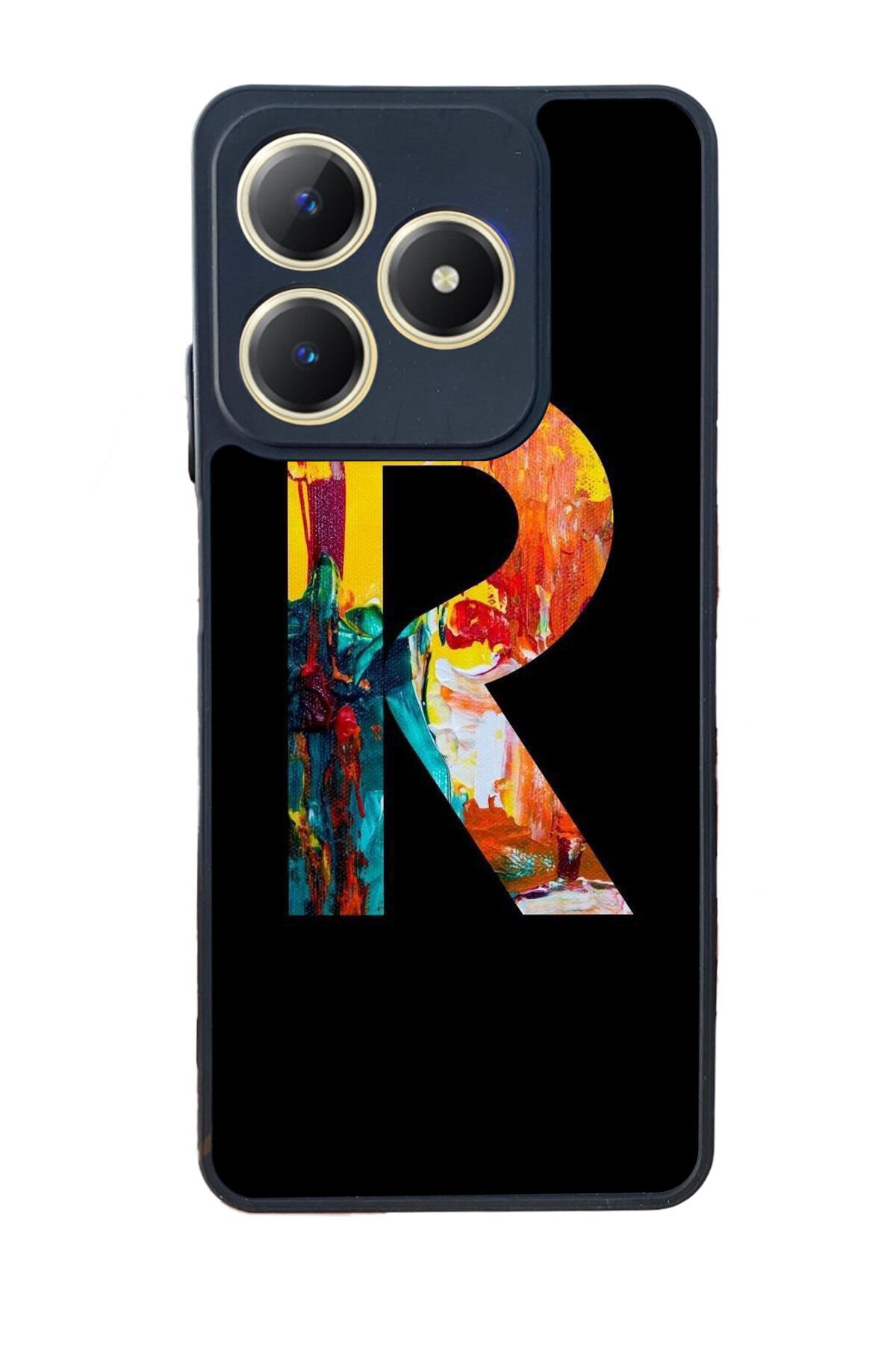 Realme C63 Mat Uyumlu Siyah Kılıf – Yumuşak Silikon, Koruyucu, Şok Emici Kapak