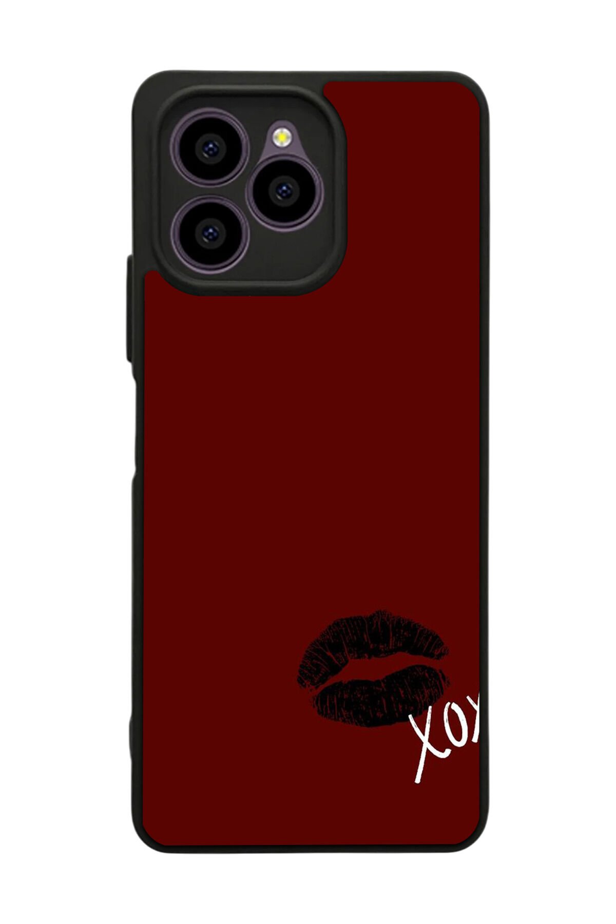 Omix X6 Uyumlu Kalp Love Tasarımlı Glossy Premium Kılıf