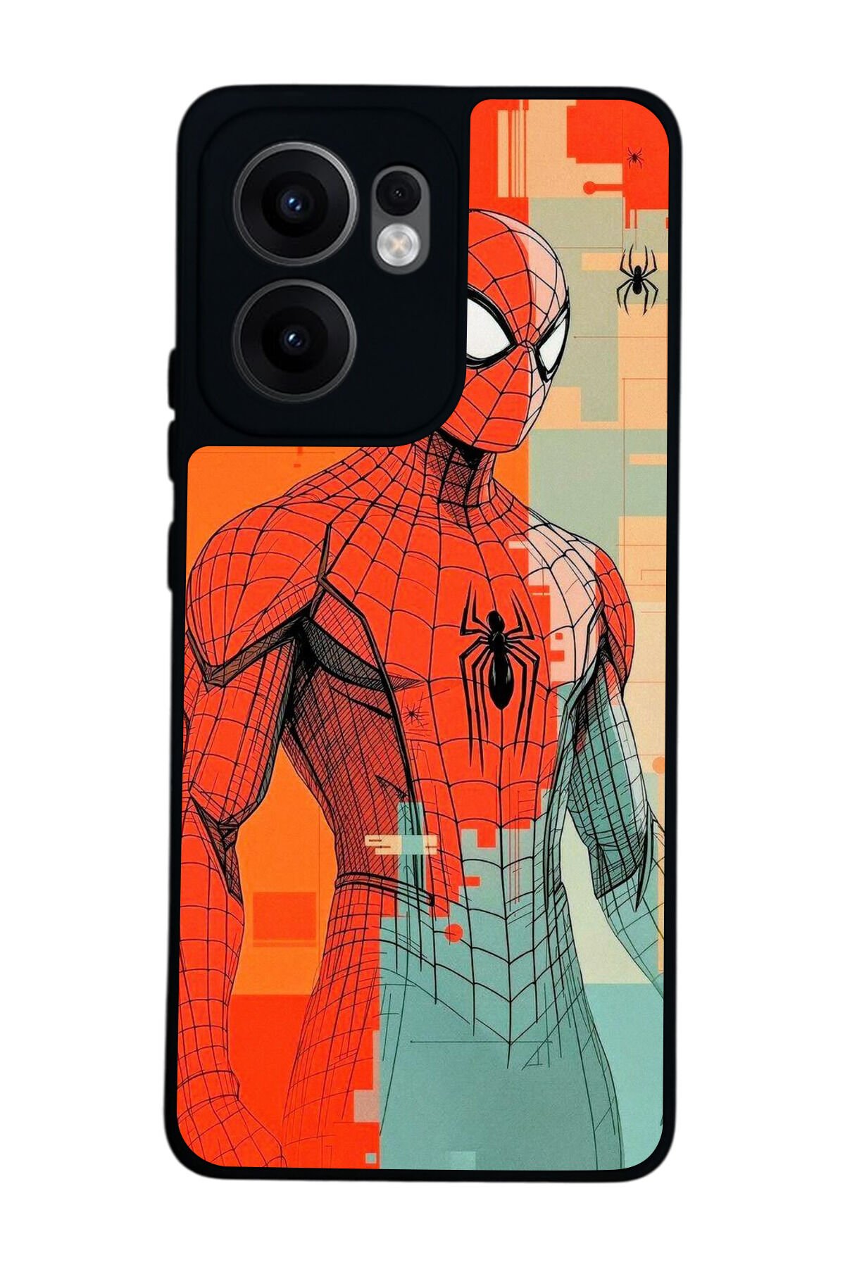 Oppo Reno 13F Uyumlu Spider Man ( Örümcek Adam ) Tasarımlı Glossy Premium Kılıf