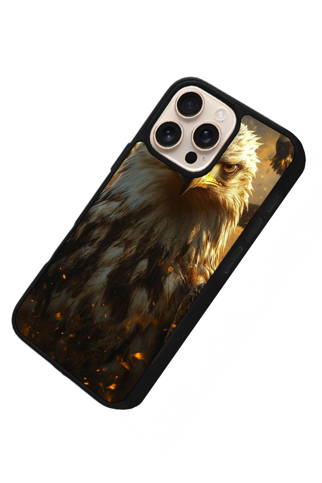 iPhone 16 Pro Uyumlu Besiktas Tasarımlı Glossy Premium Kılıf