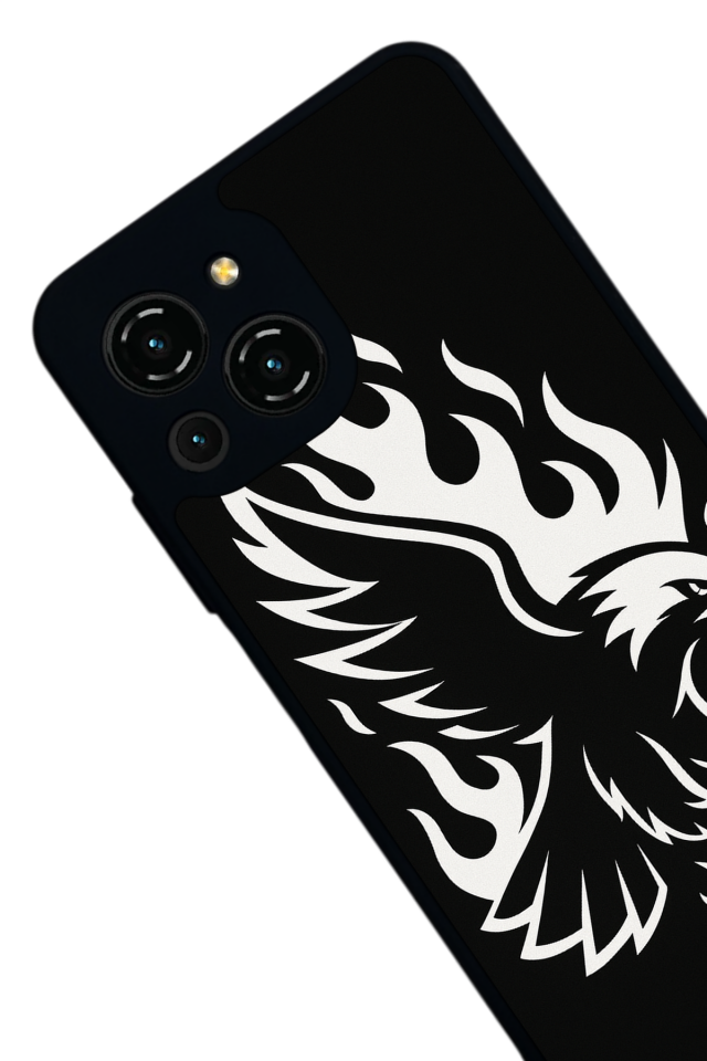 Reeder S23 Pro Max Uyumlu Besiktas Tasarımlı Glossy Premium Kılıf