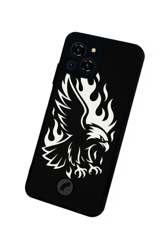 Reeder S23 Pro Max Uyumlu Besiktas Tasarımlı Glossy Premium Kılıf