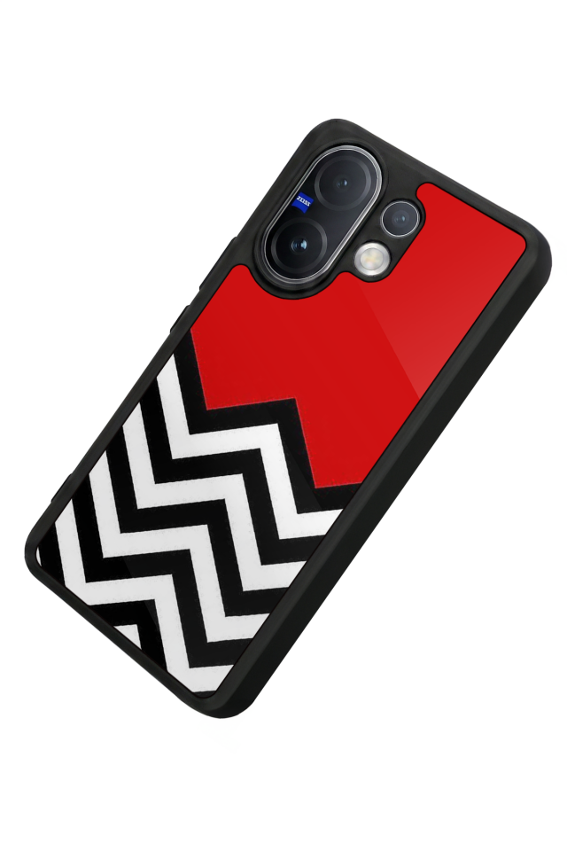 Vivo V60 Uyumlu Çizgi Sanatı Tasarımlı Glossy Premium Kılıf