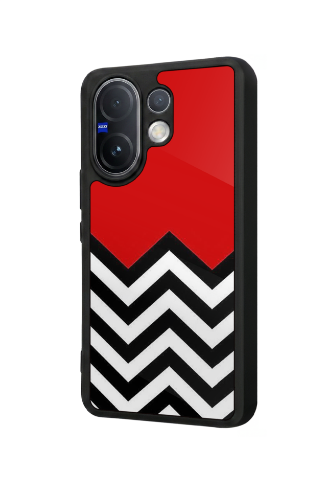 Vivo V60 Uyumlu Çizgi Sanatı Tasarımlı Glossy Premium Kılıf