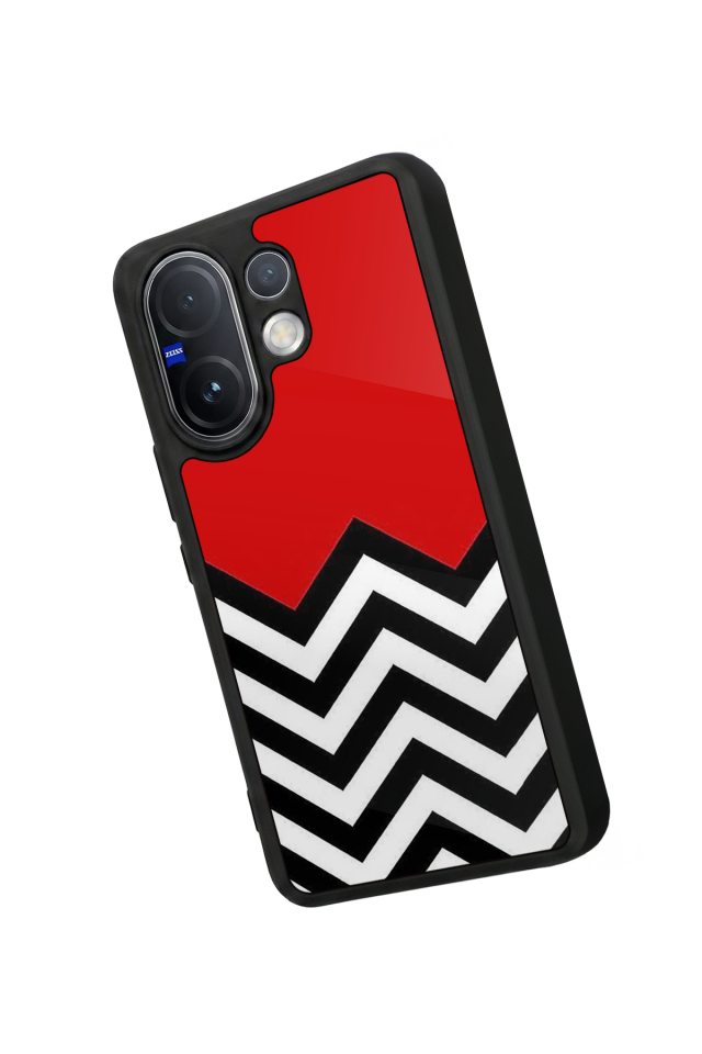 Vivo V60 Uyumlu Çizgi Sanatı Tasarımlı Glossy Premium Kılıf