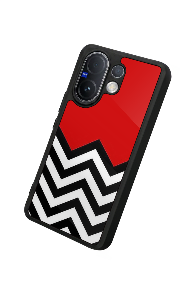 Vivo V60 Uyumlu Çizgi Sanatı Tasarımlı Glossy Premium Kılıf