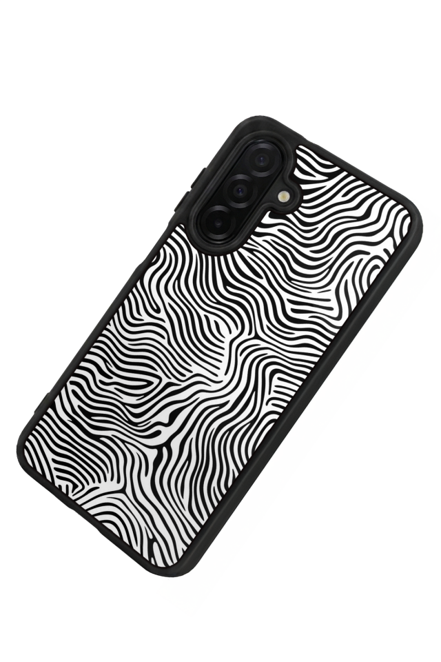 Samsung Galaxy A56 Uyumlu Çizgi Sanatı Tasarımlı Glossy Premium Kılıf