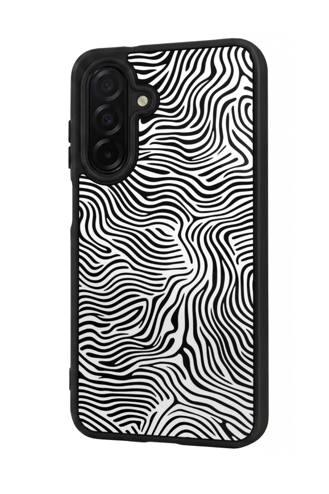 Samsung Galaxy A56 Uyumlu Çizgi Sanatı Tasarımlı Glossy Premium Kılıf