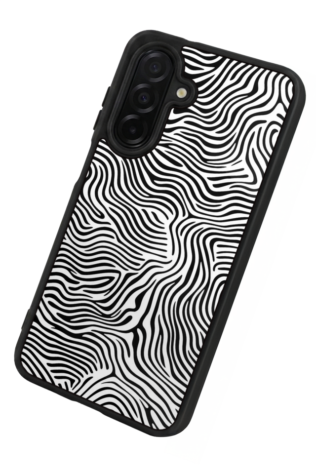 Samsung Galaxy A56 Uyumlu Çizgi Sanatı Tasarımlı Glossy Premium Kılıf