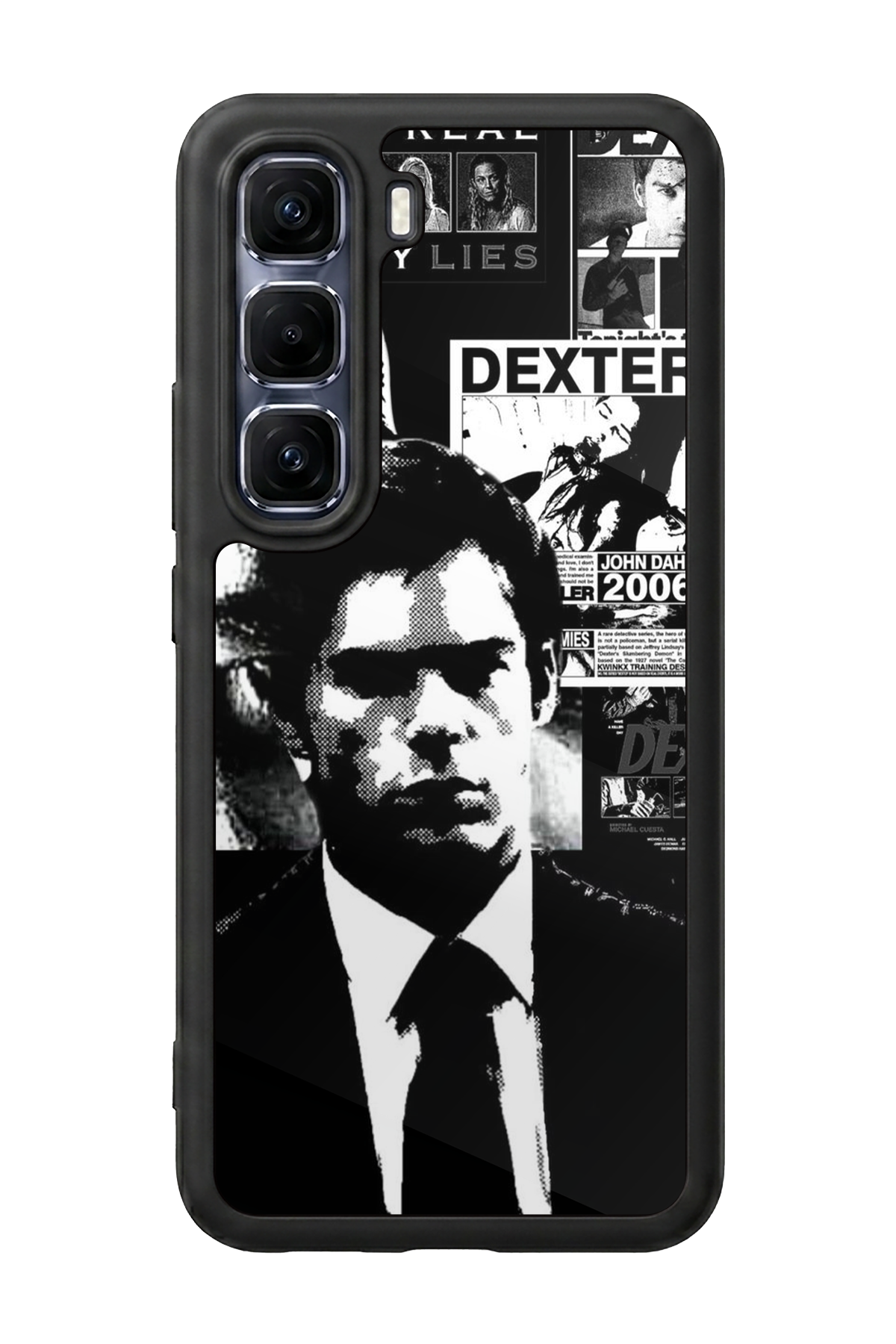 Infinix Hot 60 Pro Plus Uyumlu DeInfinix Hot 60 Pro Pluster Tasarımlı Glossy Premium Kılıf