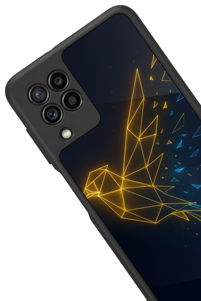 Samsung Galaxy M32 Uyumlu Fenerbahce Tasarımlı Glossy Premium Kılıf