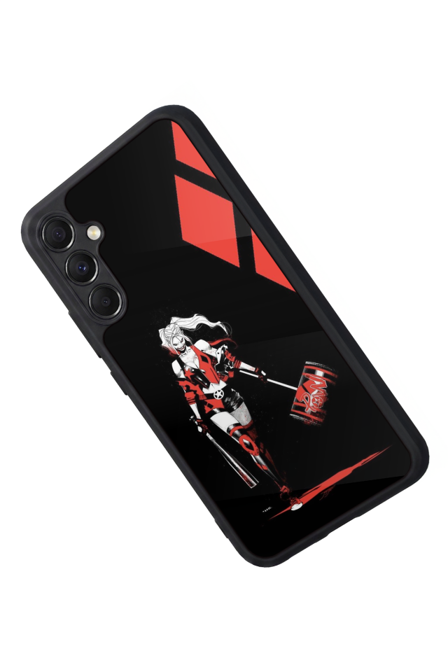 Samsung Galaxy A34 Uyumlu HarleyQueen Tasarımlı Glossy Premium Kılıf