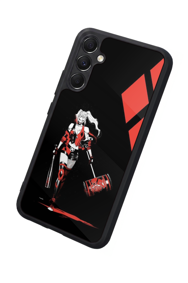 Samsung Galaxy A34 Uyumlu HarleyQueen Tasarımlı Glossy Premium Kılıf