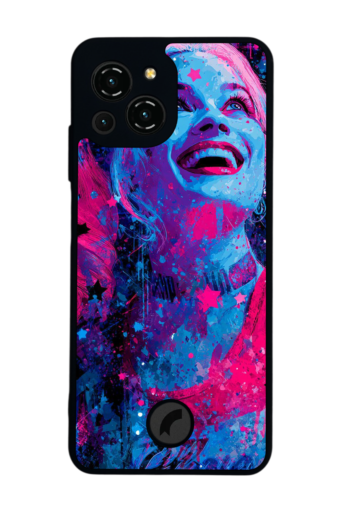 Reeder S23 Pro Max Uyumlu HarleyQueen Tasarımlı Glossy Premium Kılıf