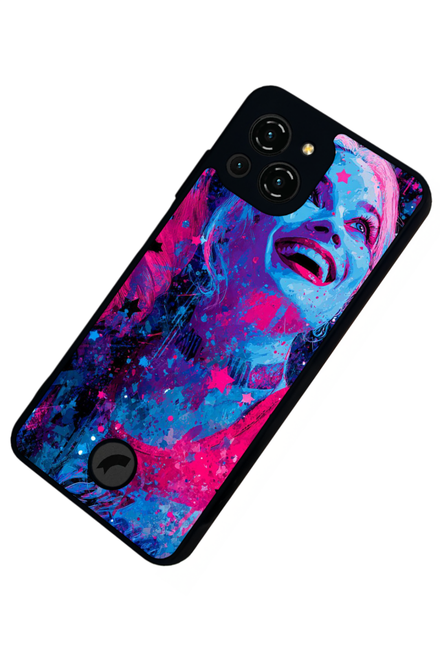 Reeder S23 Pro Max Uyumlu HarleyQueen Tasarımlı Glossy Premium Kılıf