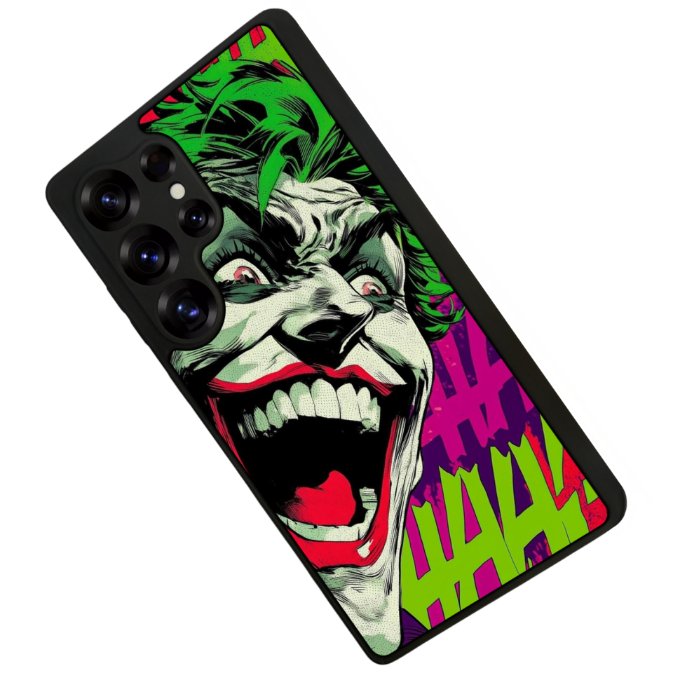 Samsung Galaxy S25 Ultra Uyumlu Joker Tasarımlı Glossy Premium Kılıf