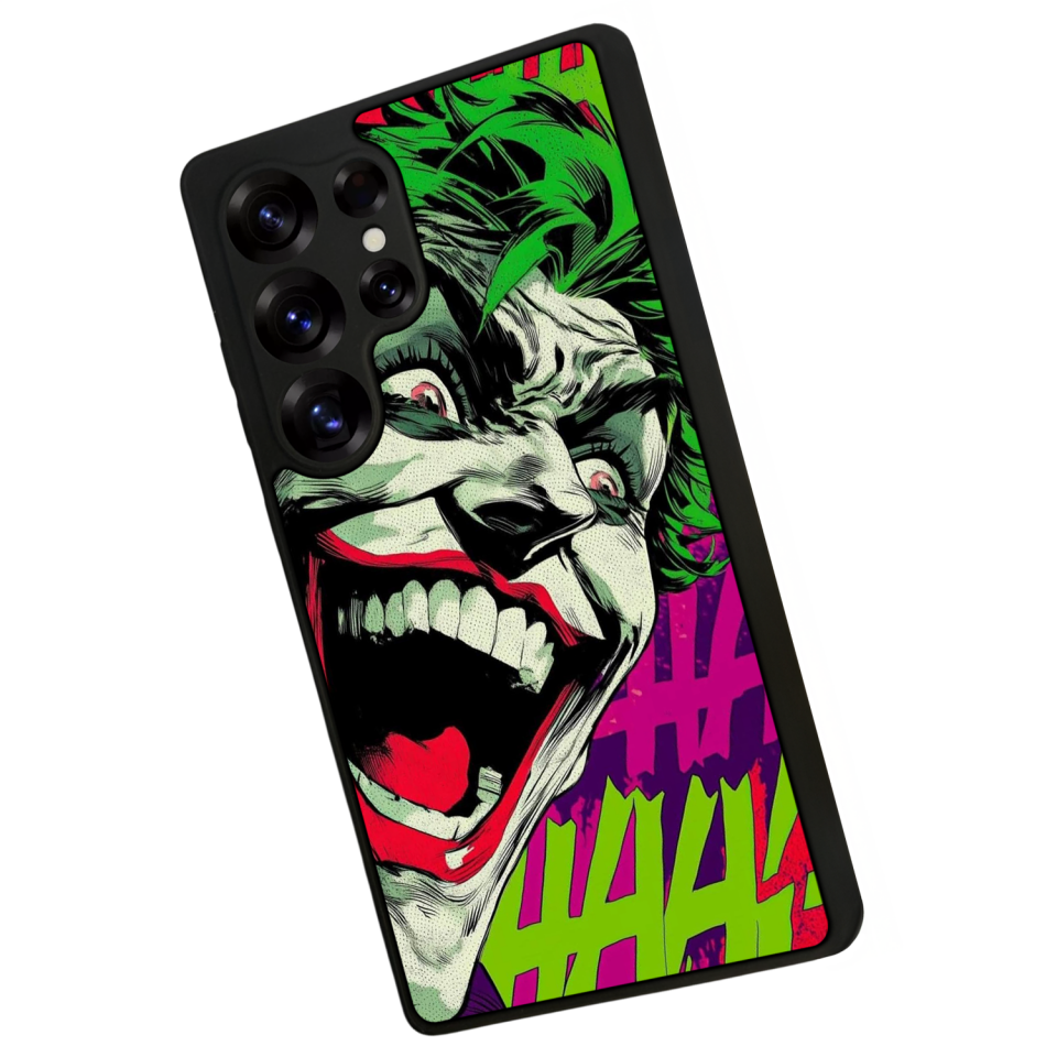 Samsung Galaxy S25 Ultra Uyumlu Joker Tasarımlı Glossy Premium Kılıf