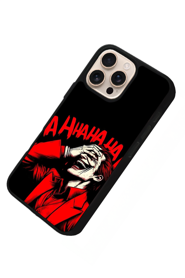 iPhone 15 Pro Uyumlu Joker Tasarımlı Glossy Premium Kılıf