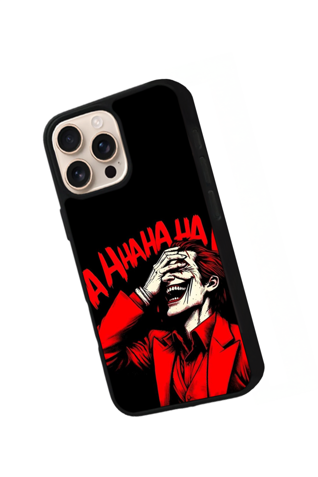 iPhone 15 Pro Uyumlu Joker Tasarımlı Glossy Premium Kılıf