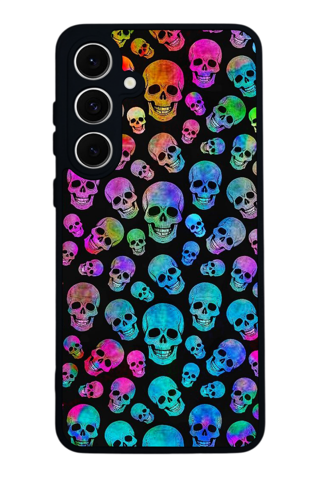 Samsung Galaxy A16 Uyumlu KuruKafa Tasarımlı Glossy Premium Kılıf