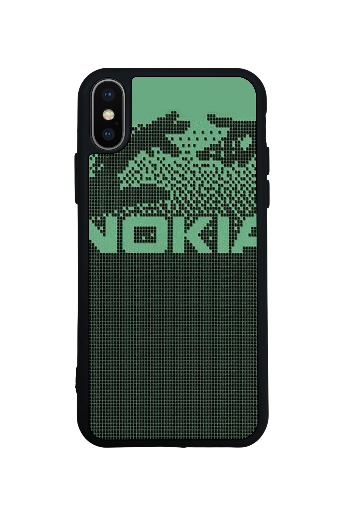 iPhone X/ XS Uyumlu Nokia Tasarımlı Glossy Premium Kılıf