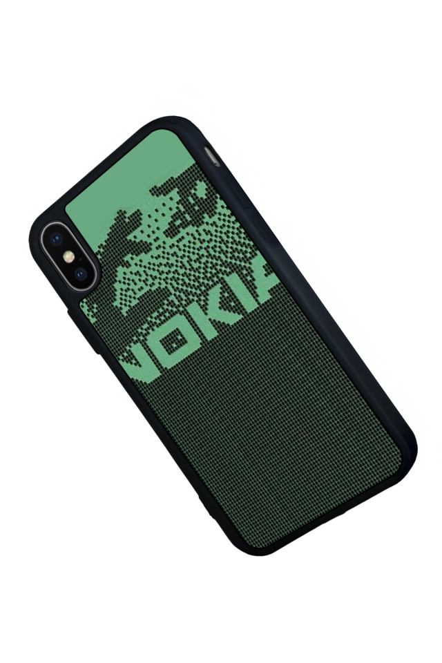 iPhone X/ XS Uyumlu Nokia Tasarımlı Glossy Premium Kılıf