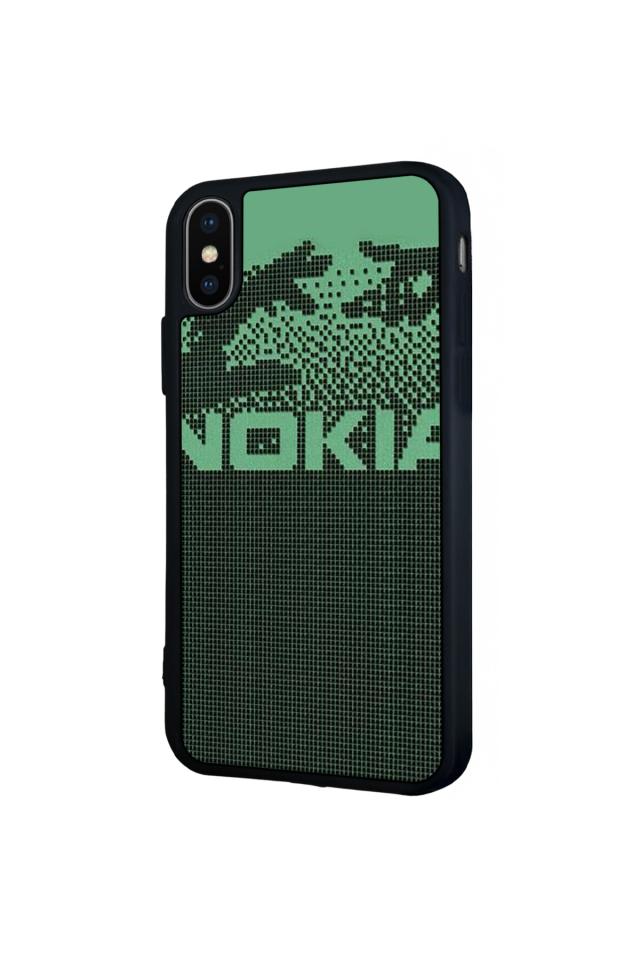 iPhone X/ XS Uyumlu Nokia Tasarımlı Glossy Premium Kılıf