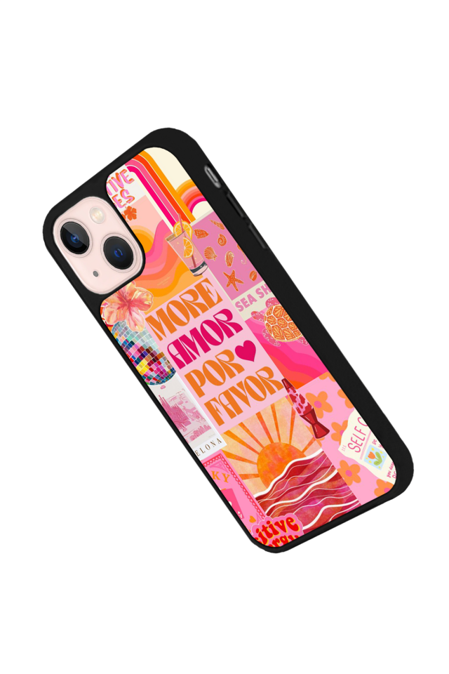 iPhone 13/14 Uyumlu Poster Tasarımlı Glossy Premium Kılıf