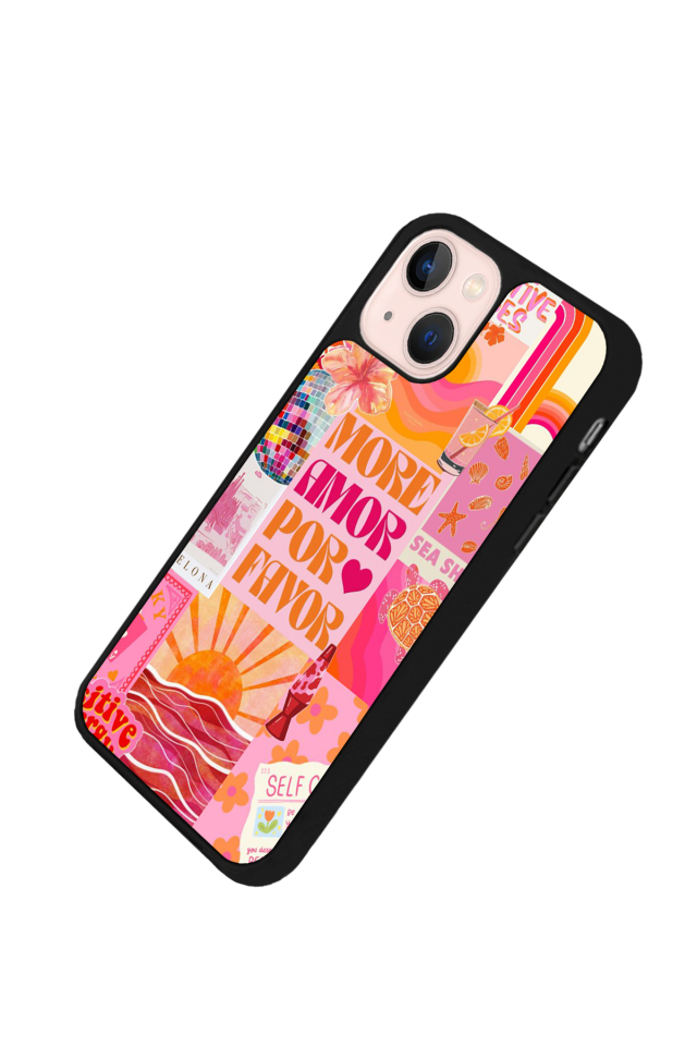 iPhone 13/14 Uyumlu Poster Tasarımlı Glossy Premium Kılıf