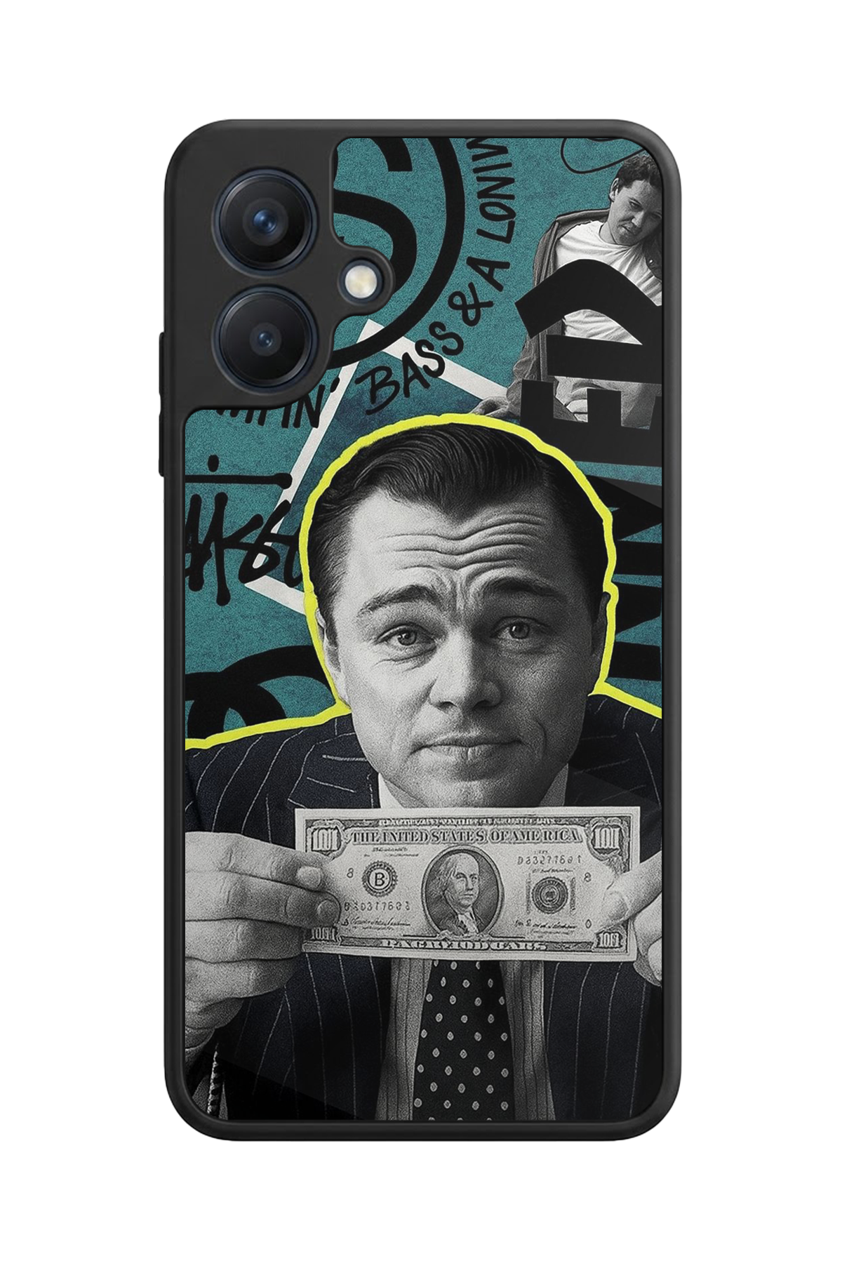 Samsung Galaxy A07 Uyumlu TheWolf Tasarımlı Glossy Premium Kılıf